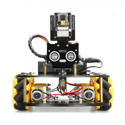 ESP-32 camera programming educational robot car IoT ultrasonic intelligent obstacle avoidance programming car kit