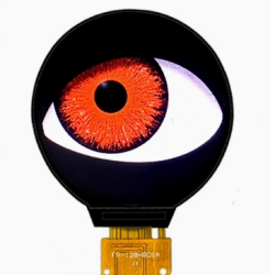 1.28-inch circular display screen for car fog lights GC9A01 Devil's Eye LCD screen IPS circular screen TFT screen