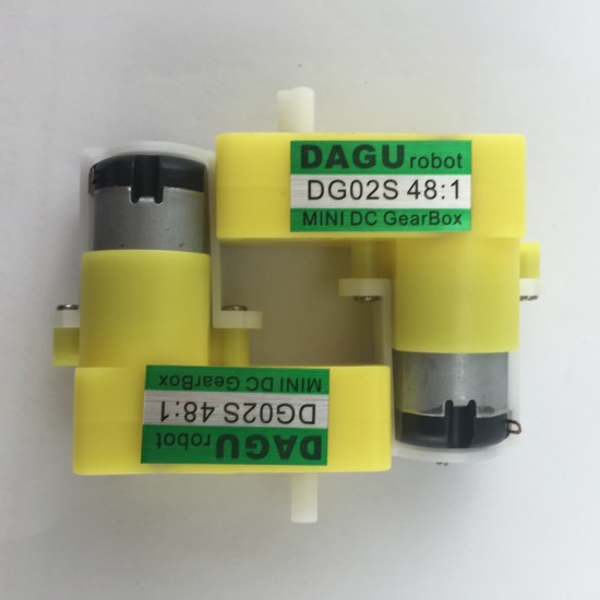 DAGU Off set gear motor acessorios 1:48 (1 pair) ROHS