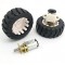 6V N20 Micro Gear Motor with Rubber Wheel (1 pair)