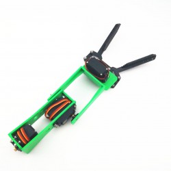 3 Degrees Of Freedom Plastic Robot Arm Garbage Sorting Robotic Claw