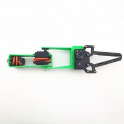 3 Degrees Of Freedom Plastic Robot Arm Garbage Sorting Robotic Claw