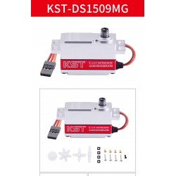 KST DS1509MG Full Series High Torque Hollow Cup Standard Servo for Vehicles