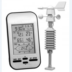 Home wireless small automatic weather station professional level measurement of wind direction, speed, weather forecast and monitoring