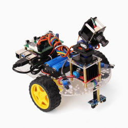 Raspberry Pi 5 AI Vision Car Vision Recognition Robot WIFI Camera
