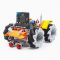 Micro: bit Mecanum Wheel Remote Control Intelligent Car Kit Programming Remote Control Building Blocks Omnidirectional Wheel 4WD Vehicle