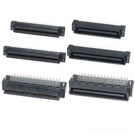 BBC Micro Bit Connector SCSI 1.27mm 80 Pin Type B Socket Red for Microbit External Programming Board BBC Micro Bit Connector SCSI 1.27mm 80 Pin Type B Socket Red for Microbit External Programming Board