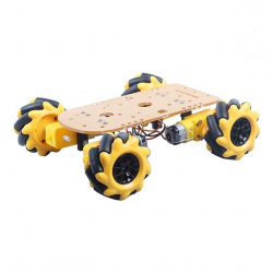 Mini Mecanum Wheel Mini Car Chassis DIY TT Motor Wheel Suitable for Maker Education