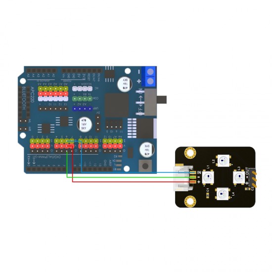 RGBW 6812 LED Module for Steam Education