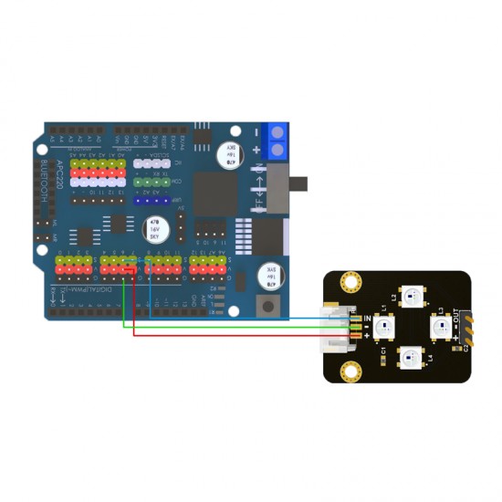 RGBW 6812 LED Module for Steam Education