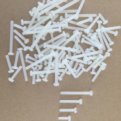 Nylon screws.M3 mixed bag（100pcs/bag） ROHS