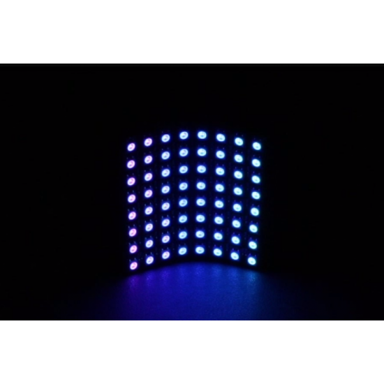 Flexible 8x8 RGB LED Matrix WS2812