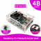 Raspberry Pi 4 Model B acrylic transparent shell with cooling fan can be installed with 3.5 inch screen fixed camera