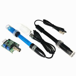 PH Non rechargeable electrode probe pH testing collection pH sensor monitoring module pH 0-14