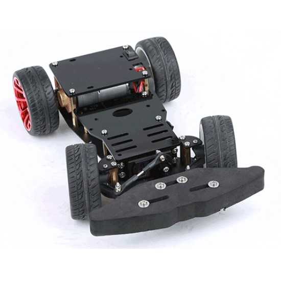 Metal Chassis Arduino Smart Car Steering Gear 4wd Car Rear Drive Metal Motor PS2 Control ROHS