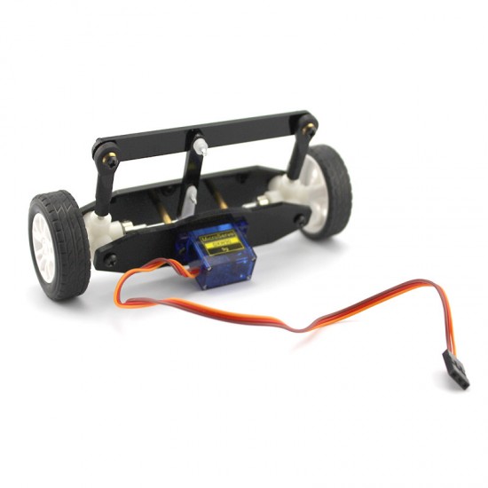 Steering Front Axle DGZX2 (Servo Type) Trolley Model Steering System Handmade Material Front Wheel Steering Assembly ROHS Steering Front Axle DGZX2 (Servo Type) Trolley Model Steering System Handmade Material Front Wheel Steering Assembly ROHS