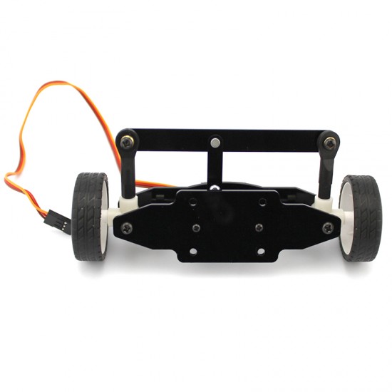 Steering Front Axle DGZX2 (Servo Type) Trolley Model Steering System Handmade Material Front Wheel Steering Assembly ROHS