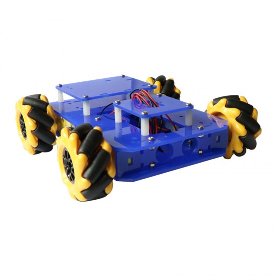 Dagu New Double Chassis Mecanum Wheel Robot Car Chassis Kit