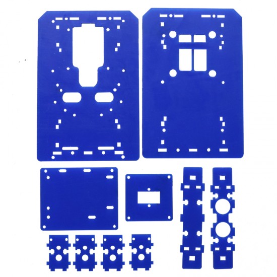 Dagu New Double Chassis Mecanum Wheel Robot Car Chassis Kit