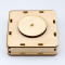 3D rotating wooden box