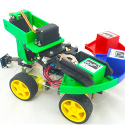 Garbage classification intelligent robot （Include size 3M x3M Map） ROHS