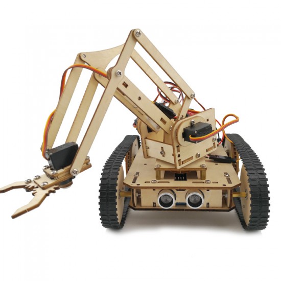 Crawler Robotic tank chassis Arduino Open Source Programming Stem Maker Education DIY Robot ROHS