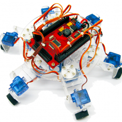 Hexapod robot chassis(controller not included) ROHS