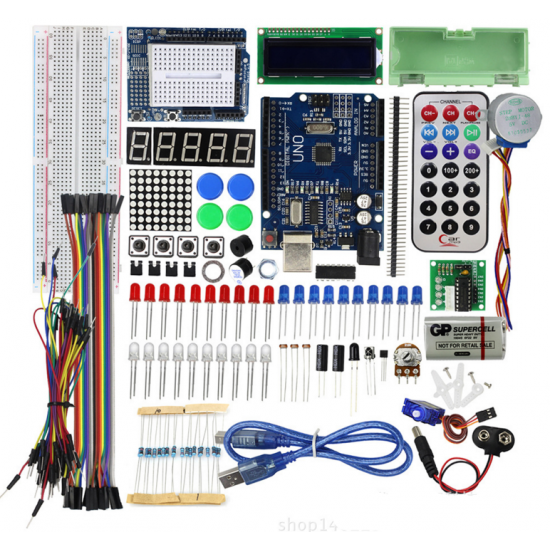 UNO R3 Basic Starter Learning Kit No Battery Version For Arduino ROHS