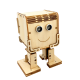 DAGU Techie Robot Wooden Little Box Robot  ROHS