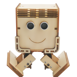 DAGU Techie Robot Wooden Little Box Robot  ROHS