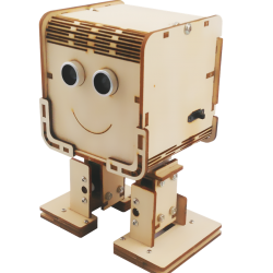 DAGU Techie Robot Wooden Little Box Robot  ROHS