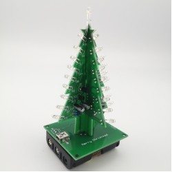 Driedimensionale 3D Christams Boom DIY Elektronische Boom LED DIY Kit Rood/Gree/Yelow Flash Circuit lassen praktijk Maker ruimte ROHS