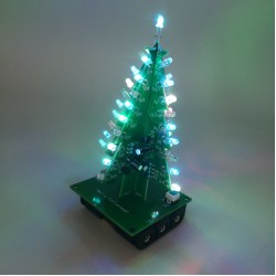 Driedimensionale 3D Christams Boom DIY Elektronische Boom LED DIY Kit Rood/Gree/Yelow Flash Circuit lassen praktijk Maker ruimte ROHS