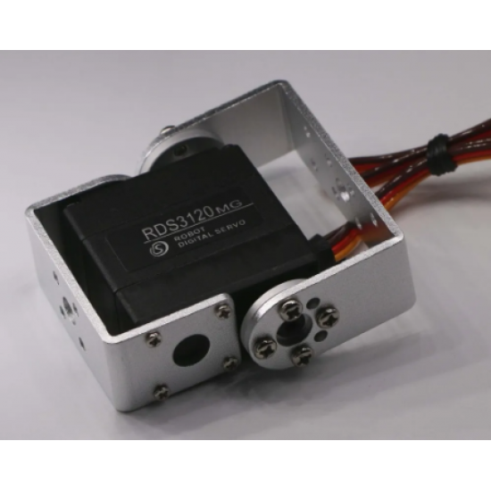 Robot servo 20kg RDS3120 metal gear digital servo arduino servo with Long and Short Straight U Mout