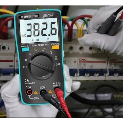 ZT100 Multimeter DMM DCAC Ammeter Voltmeter ohmmeter capacimetro Frequency Duty Tester